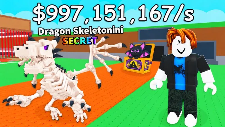 Official Roblox thumbnail for [💀] Steal a Brainrot